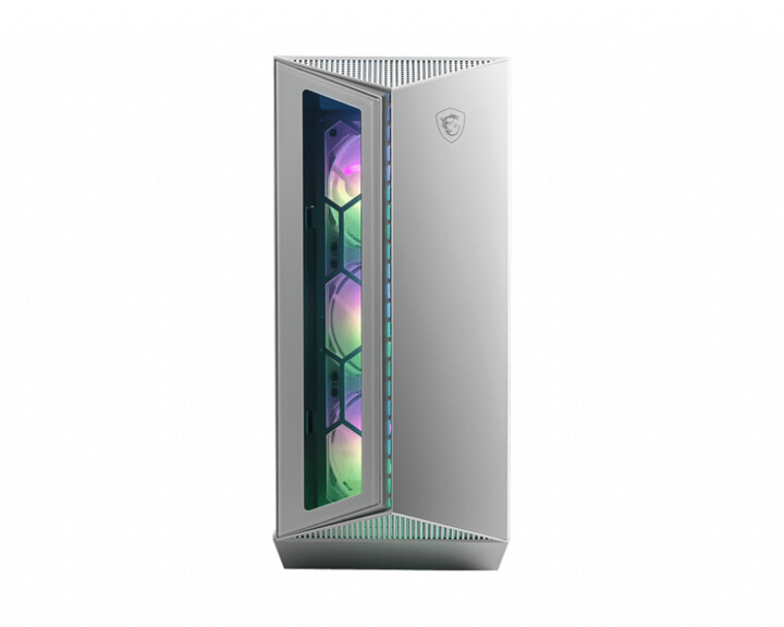 Kasë kompjuteri MSI MPG GUNGNIR 110R WHITE, me xham, e bardhë