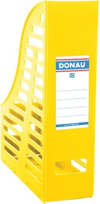 Kontejner dokumentesh Donau, PP, A4, i verdhë