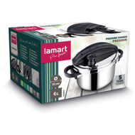 Tenxhere me presion Lamart LTDSD4, 4 L