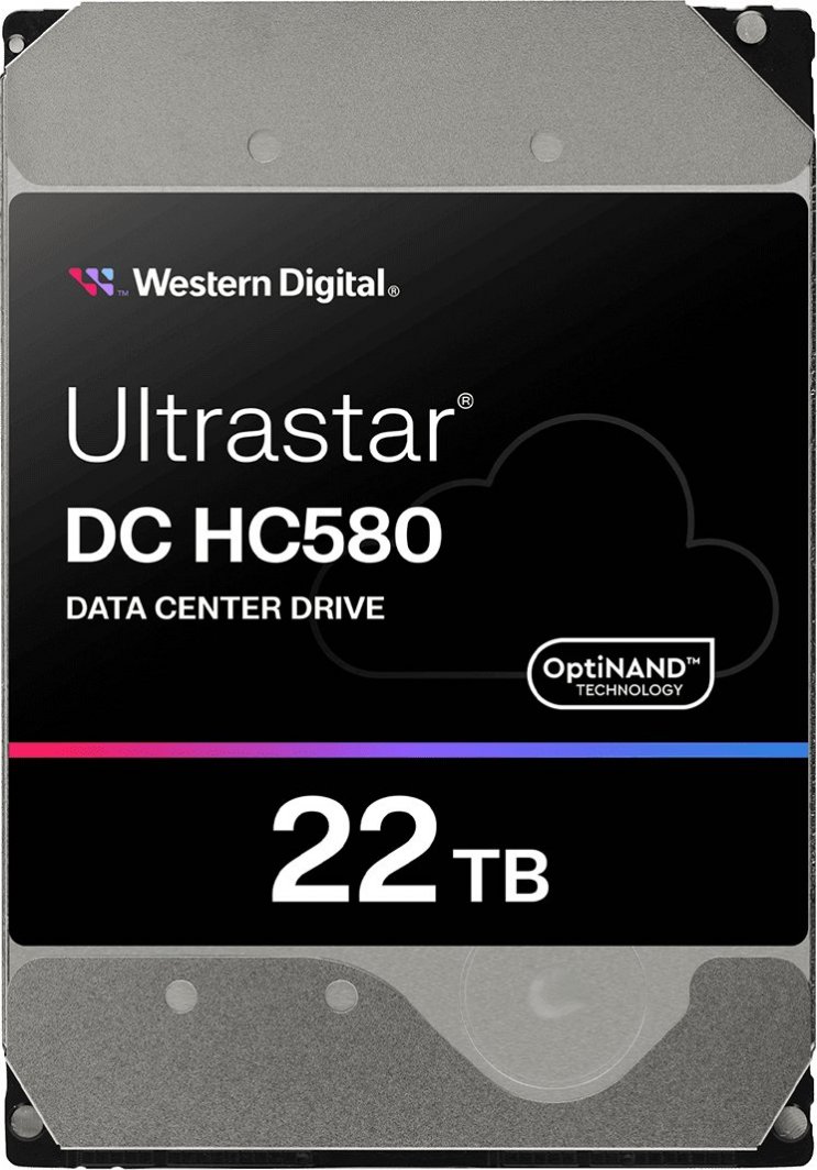 Hard disk për server / workstation WD Ultrastar DC HC580 0F62785, 22TB, 3.5"