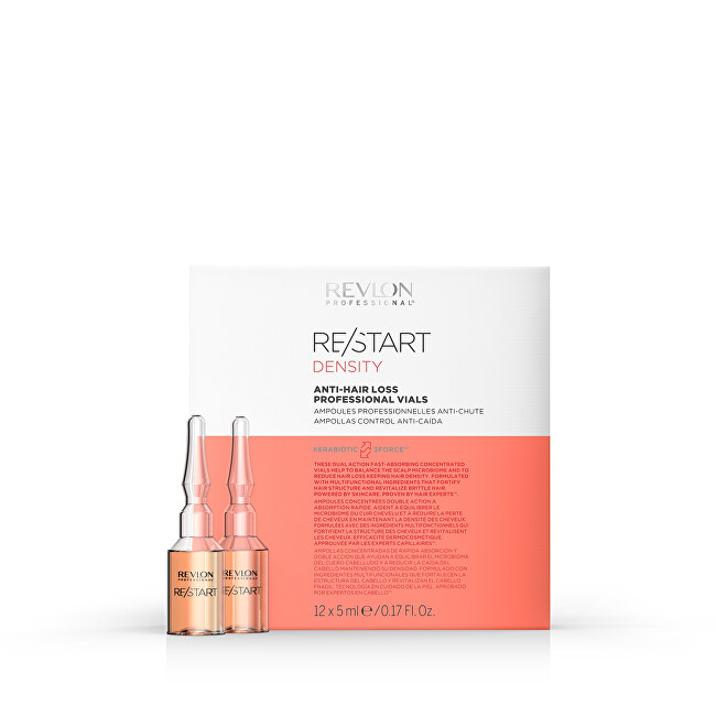 Ampula kundër rënies së flokëve Revlon Professional Restart Density, 12 x 5 ml