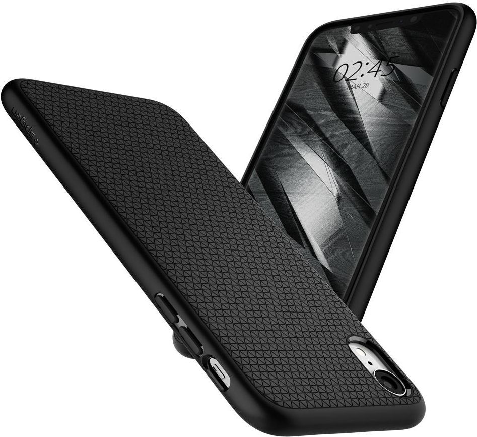 Mbrojtëse telefoni Spigen, për Apple iPhone XR, e zezë