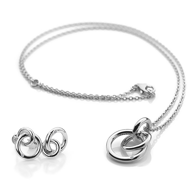 Hot Diamonds Eternal Interlocking Circle Обетки DE308