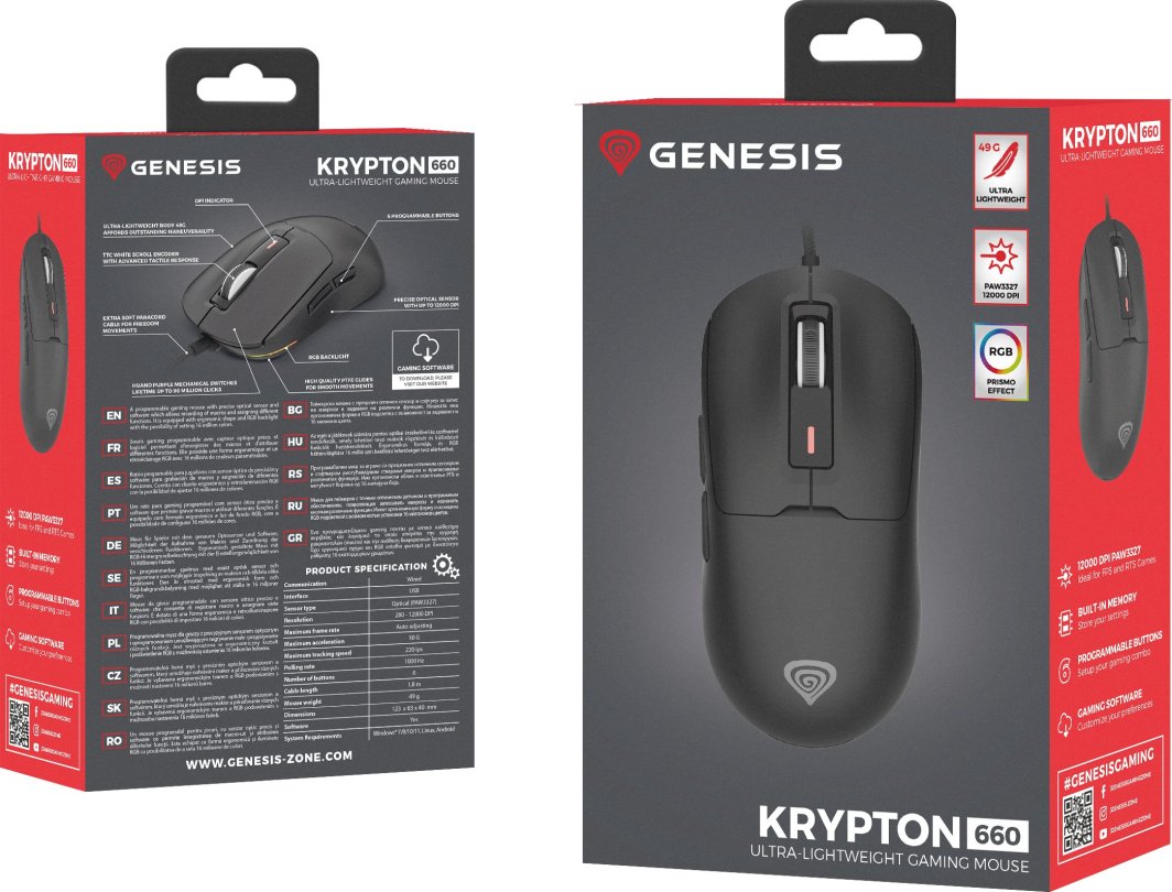 Глувче Genesis Krypton 660