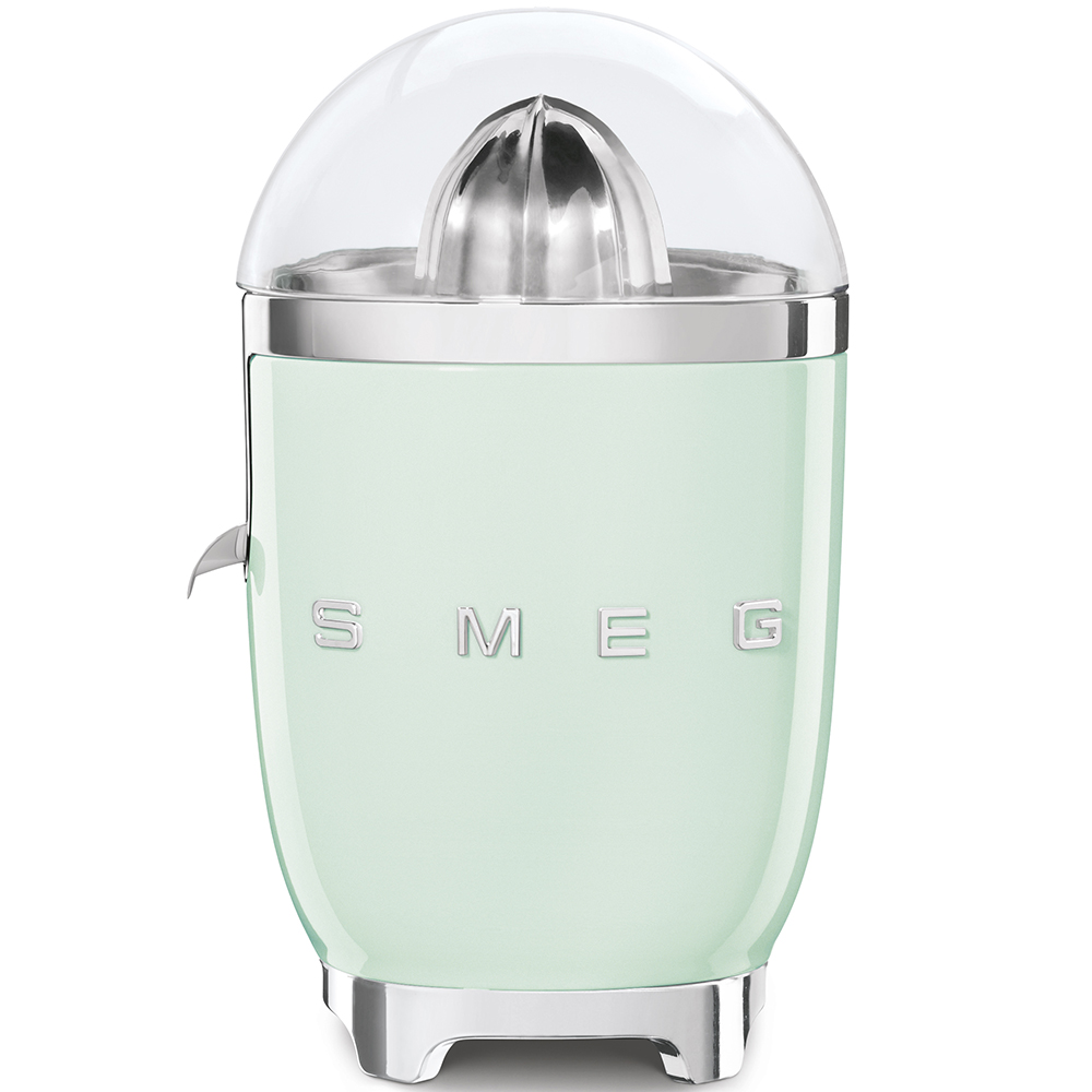 Shtrydhëse frutash SMEG 50's Style CJF11PGEU, 70 W, e gjelbër pastel