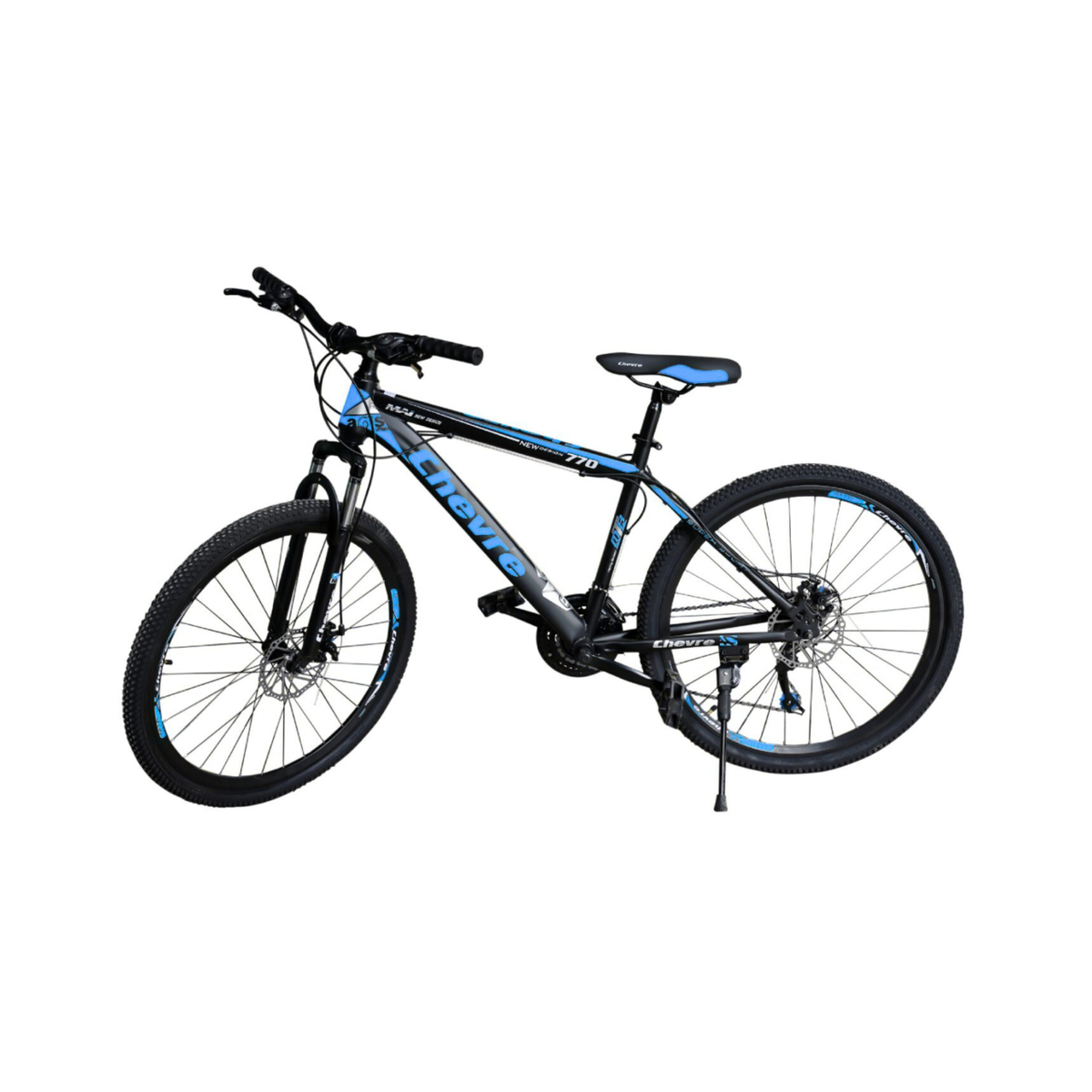 BICIKLETE 26" CHEVRE MTB MBS001H Steel frame -Kaltër/Zezë