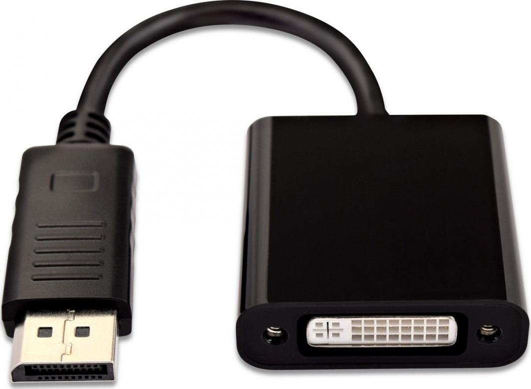 Përshtatës AV V7 DisplayPort - DVI-I (CBLDPDVIAA-1E), i zi