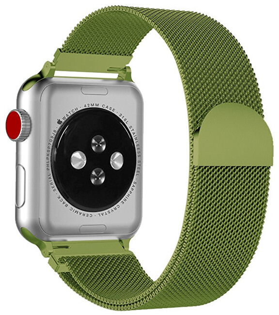 Rripa për orë Wotchi Apple Watch - Lime 42/44 mm
