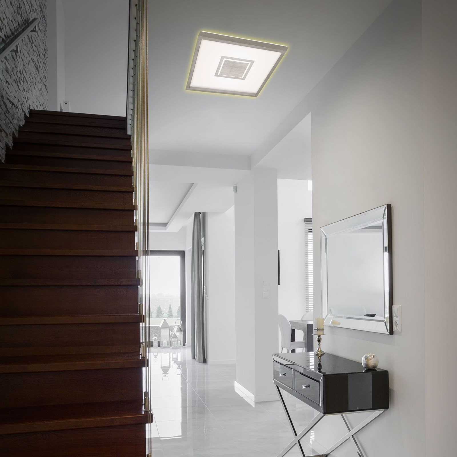 Ndriçues Briloner LED 42,3cm, 22 W, 3000lm, ari