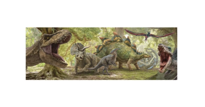 Puzzle Dino Jurasic World Panoramic, 150 pjesë, 6+ vjeç