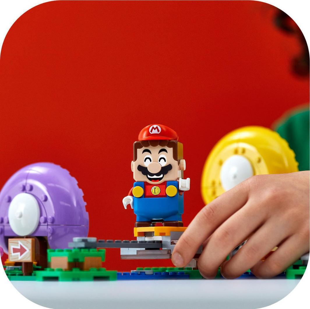 Lego Super Mario Toad Is Looking For The Treasure, 464 elemente