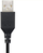 Kufje Sandberg USB Office Mono, e zezë