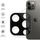 Xham mbrojtës për kamerë FIXED për Apple iPhone 12 Pro Max, i zi