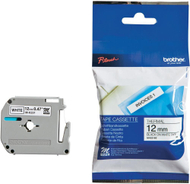 Etiketë për printer Brother MK231, 12mm, e bardhë / zezë Etiketë për printer Brother MK231, 12mm, e bardhë / zezë
