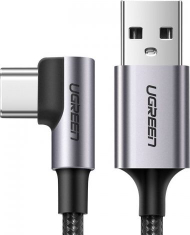 Kabllo USB Ugreen USB - USB Type C 2m 3A, e hirtë