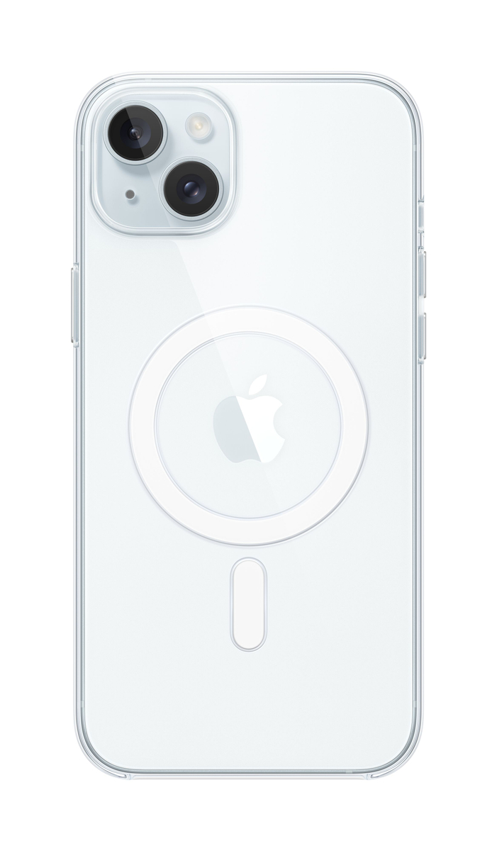 Apple iPhone 15 Plus Clear Case me MagSafe