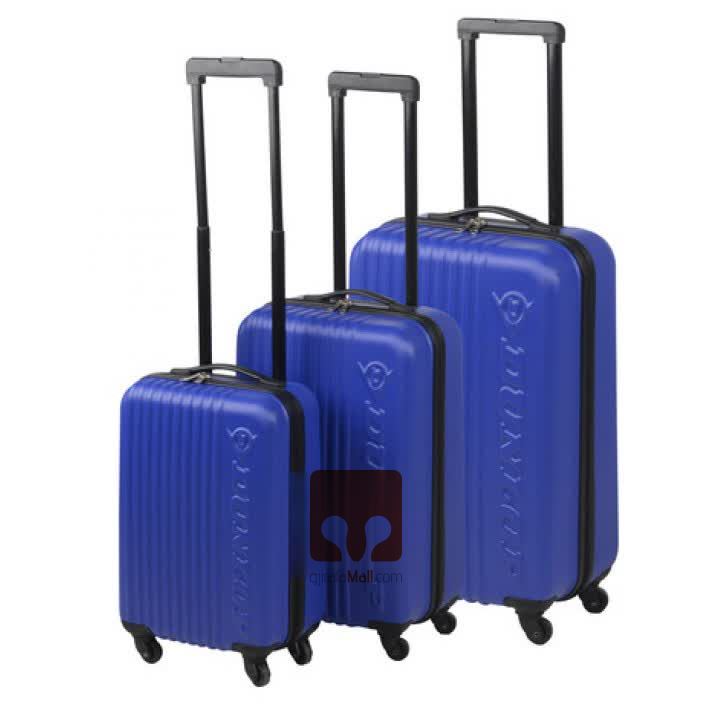 Set valixhesh 3 copë 18/22/26", të kaltërta