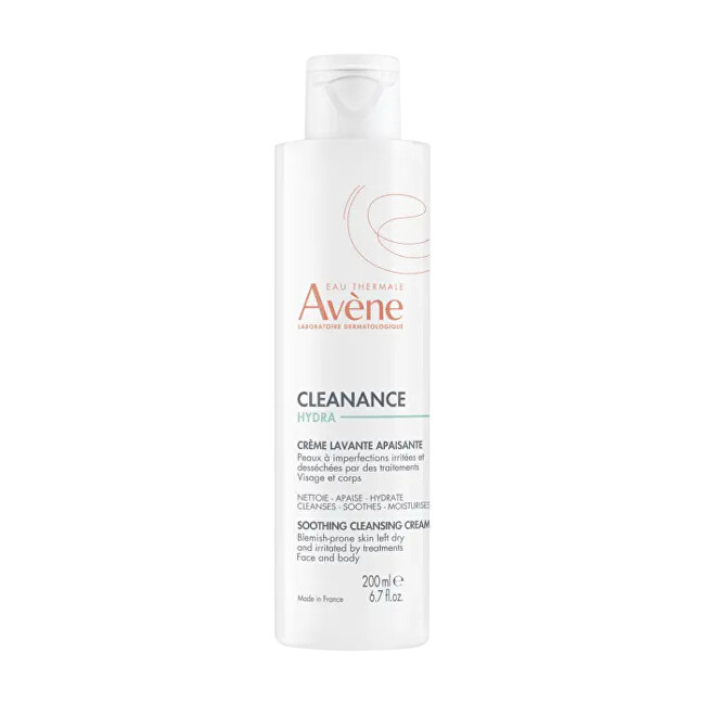 Krem pastrues për fytyrë Avène Cleanance Hydra Soothing Cleansing Cream, 200 ml