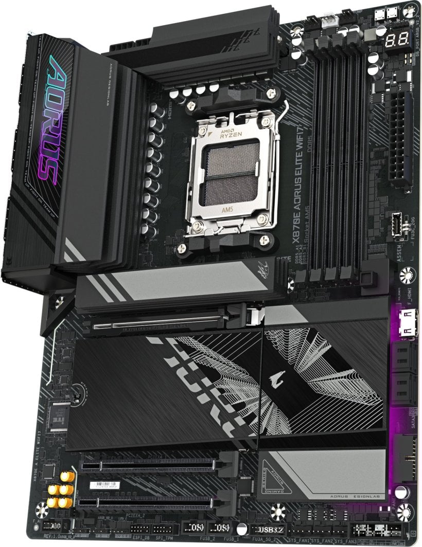 Плоча за мајка Gigabyte X870E AORUS ELITE WIFI7
