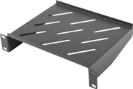 Raft Lanberg 10' 310 mm (1U, 254x180 mm, kapacitet ngarkese deri në 20 kg), i zi