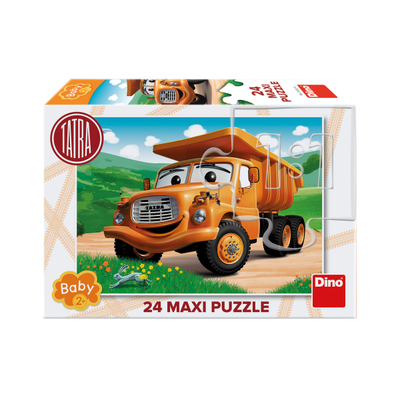 Puzzle Dino Tatra on the meadow, 24 pjesë, 2+ vjeç