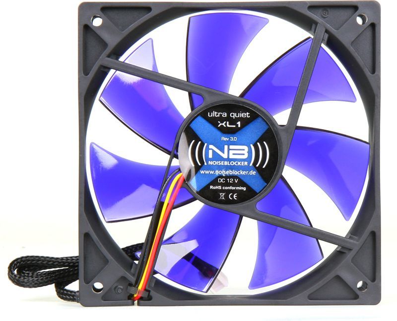 Ftohës Noiseblocker BlackSilent XL1, 120 mm