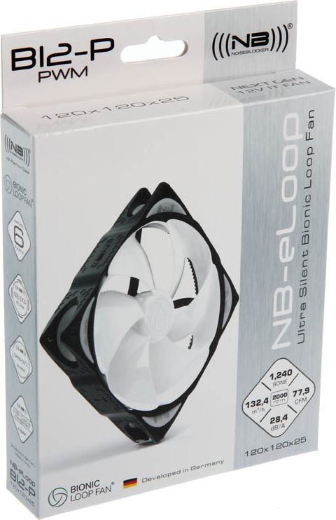 Ftohës Noiseblocker NB-eLoop B12-P, 120 mm