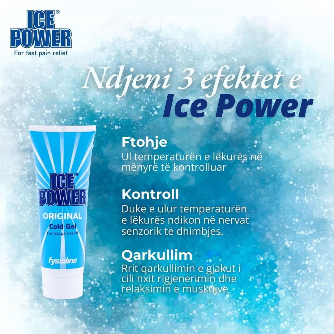 Ice Power Cold Gel, 75 ml  - Xhel i ftohtë
