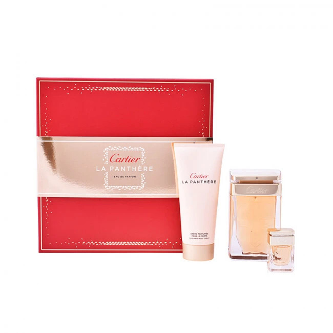 Set Cartier La Panthere, Parfum 75 ml + losion trupi 100 ml + Parfum 9 ml Set Cartier La Panthere, Parfum 75 ml + losion trupi 100 ml + Parfum 9 ml