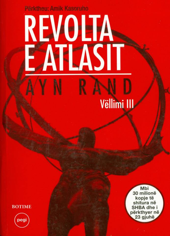 REVOLTA ATLASIT 3 - AYN RAND