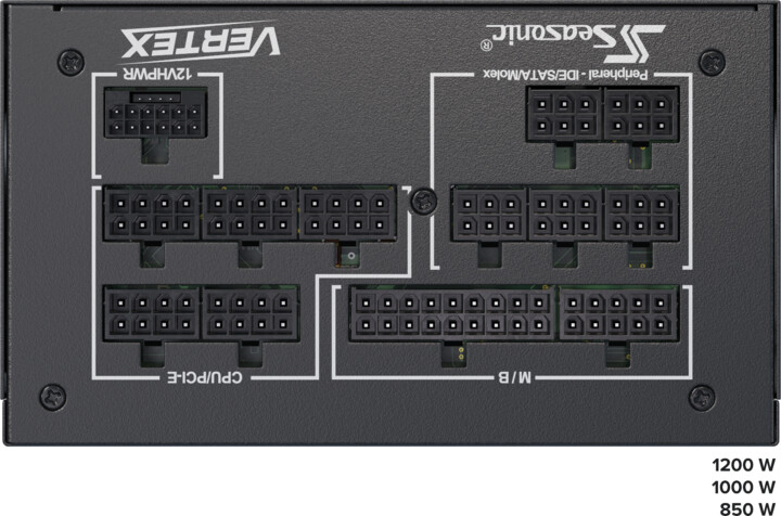 Burim energjie SeaSonic Vertex GX VERTEX-GX-1000 , 1000W