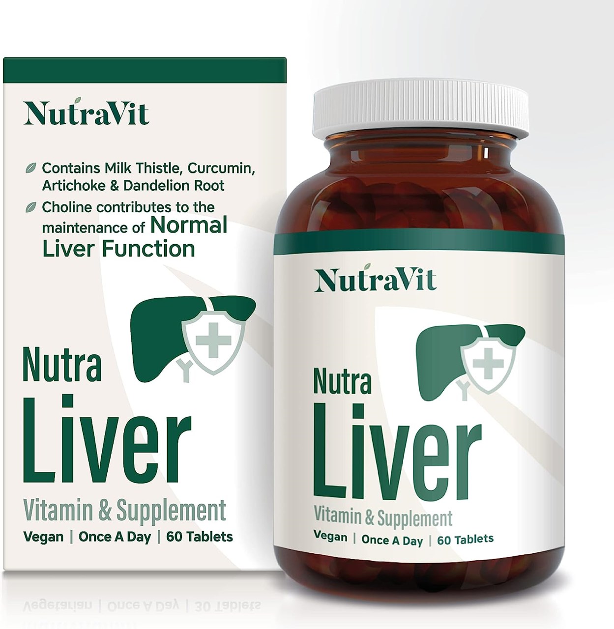 Tableta Nutra Liver nga NutraVit, 60 copë