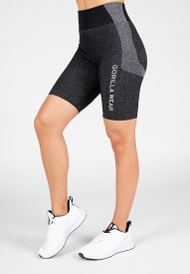 Selah Seamless Cycling Shorts - Black, M/L