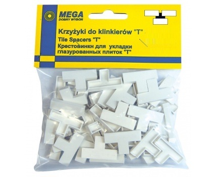 Kryqëzime të distancës MEGA, lloji T, 4mm, 75 copë