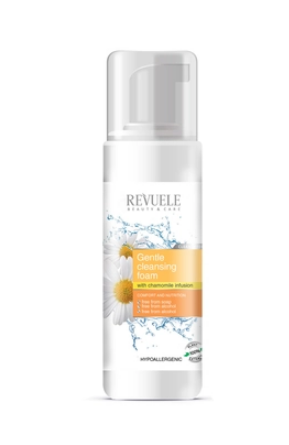 Shkumë pastruese për fytyrë Revuele Soft Chamomile Infusion, 150 ml