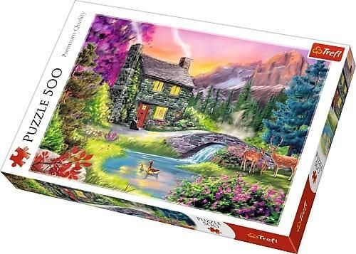Trefl Mountain Idyll Сложувалка, 500 Парчиња