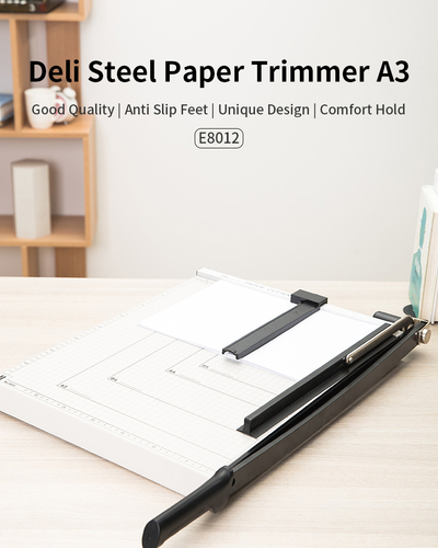 Thikë për letër DELI a3 12fl 8012