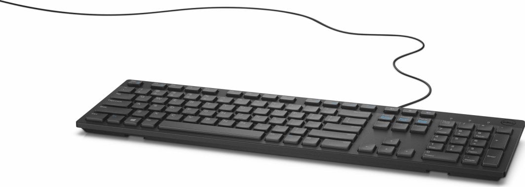 Tastierë Dell Kb216, me kabllo, UK, e zezë