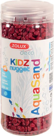 Substrat për akuarium Zolux Aquasand Kidz, 500 ml, i kuq