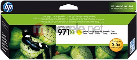 HP 971XL Мастило Касета, Жолта