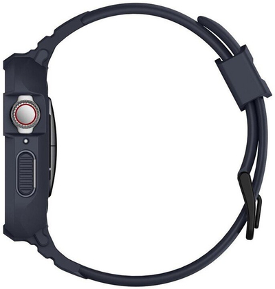 Mbrojtëse Spigen Rugged Armor Pro për Apple Watch 7/6/SE/5/4 45/44, e hirtë