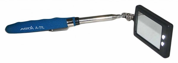 Pasqyrë për inspektim Asta Telescopic, 50x80mm, e kaltër