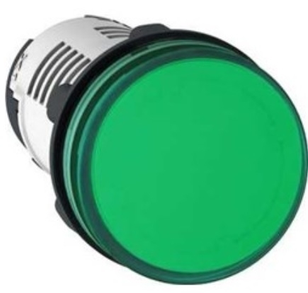 Llambë sinjalizuese Schneider Electric, 22 mm, e gjelbër