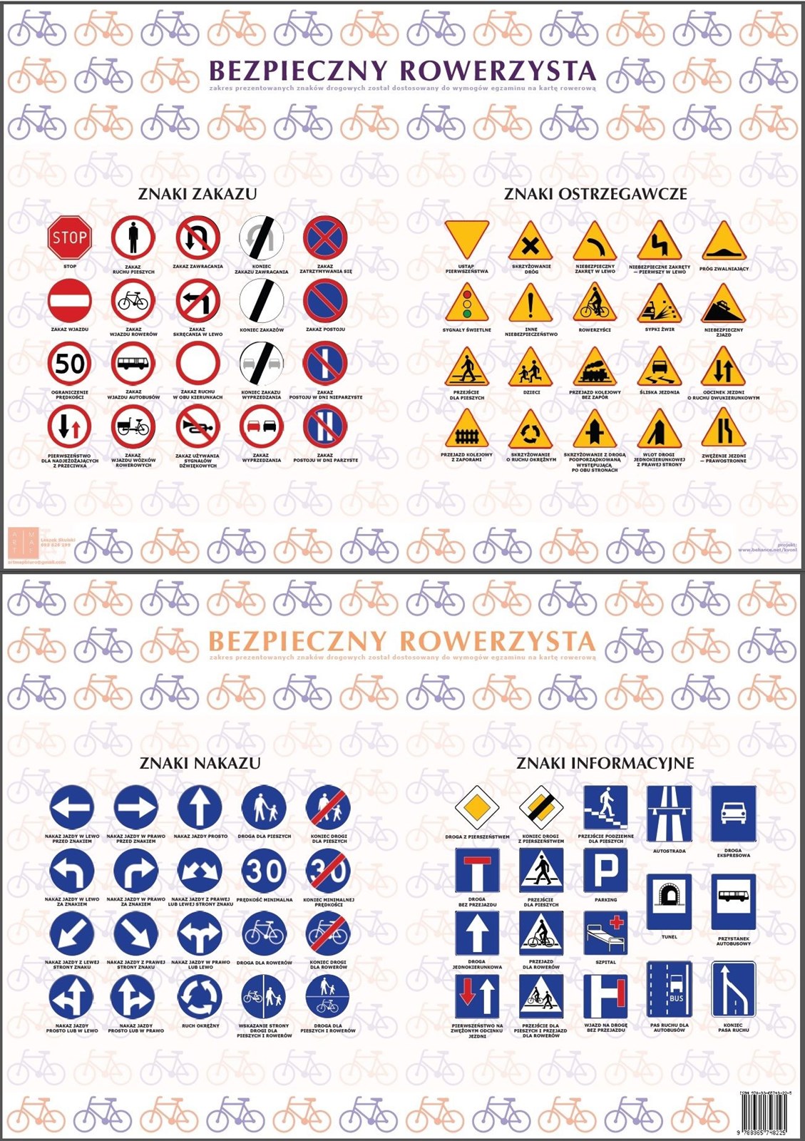 Mbrojtëse për tavolinë ART MAP A2, e dyanshme, e laminuar