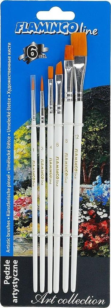 Set furçash për pikturim Titanium, 6 copë
