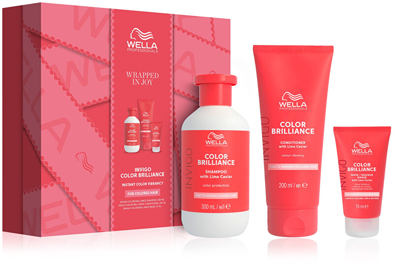 Сет Wella Professionals Color Brilliance шампон 250 мл + регенератор 200 мл + маска 75 мл