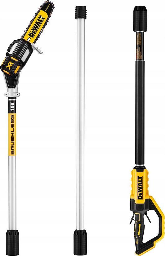Sharrë me zinxhir Dewalt DCMPS567N, 18 V, 20 cm, e verdhë