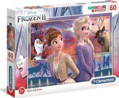 Puzzle Clementoni Frozen 2 26056, 60 elemente, shumëngjyrësh