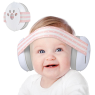 Mbrojtëse për veshët e bebes Pembe.