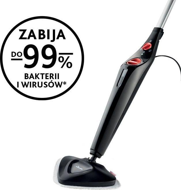 Shtupë me avull Vileda Steam Plus, e zezë